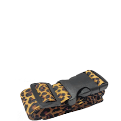 Spännband bagageväska Leopard