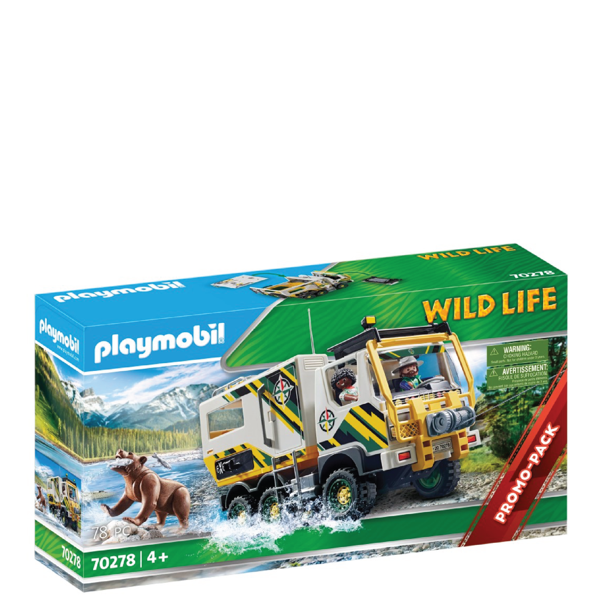 Playmobil Wild Life Expeditionslastbil 70278