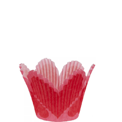 Wilton muffinsformar Heart Petal, 24 st