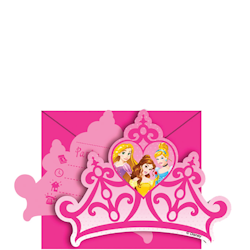 Disney Princess Heart strong Inbjudningskort