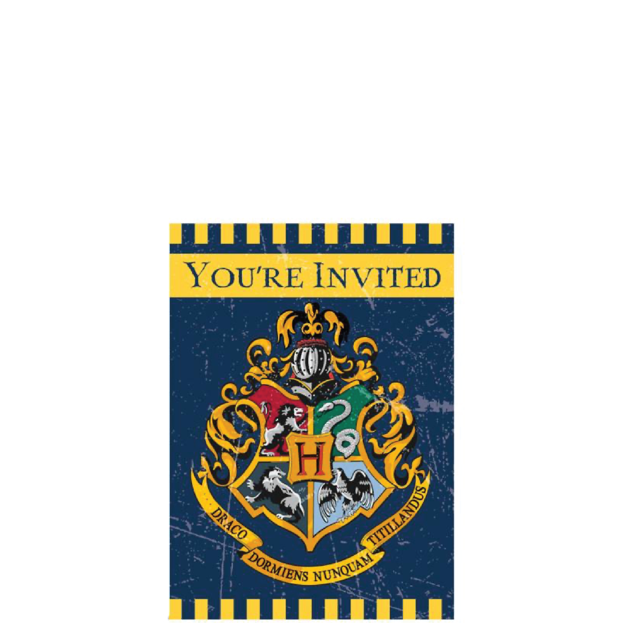 Harry Potter Inbjudningskort