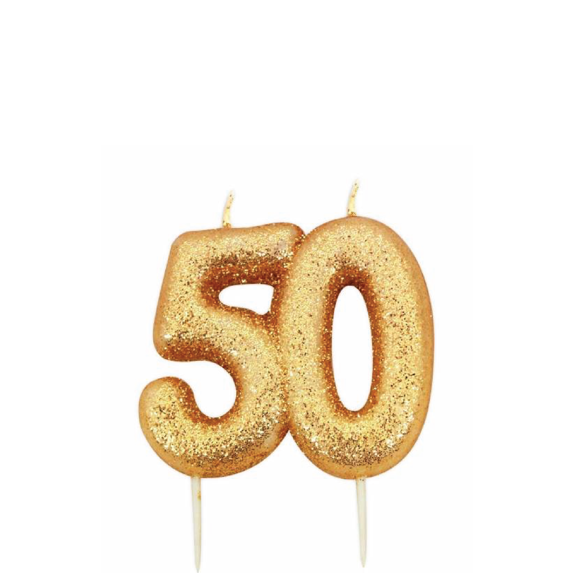 Tårtljus Guld 50-år