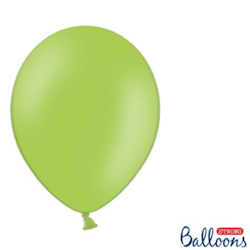 Latexballonger Pastel Bright Green 30cm 10st Strong