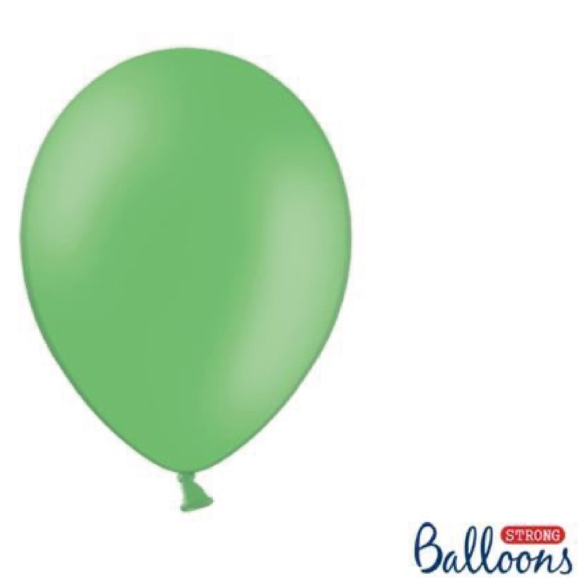 Latexballonger Pastel Green 27cm 10st Strong