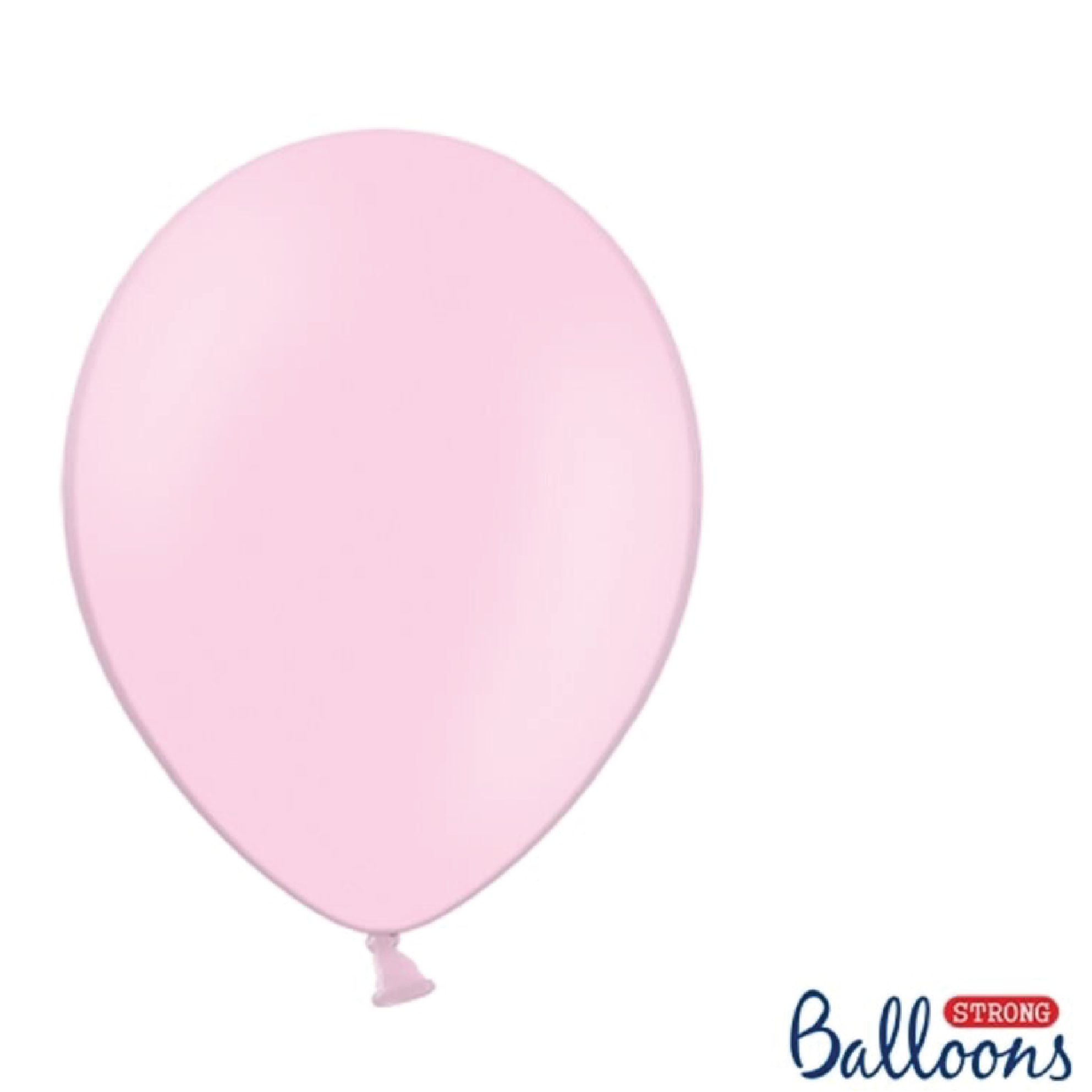 Latexballonger Pastel Baby Pink 30cm 10st Strong