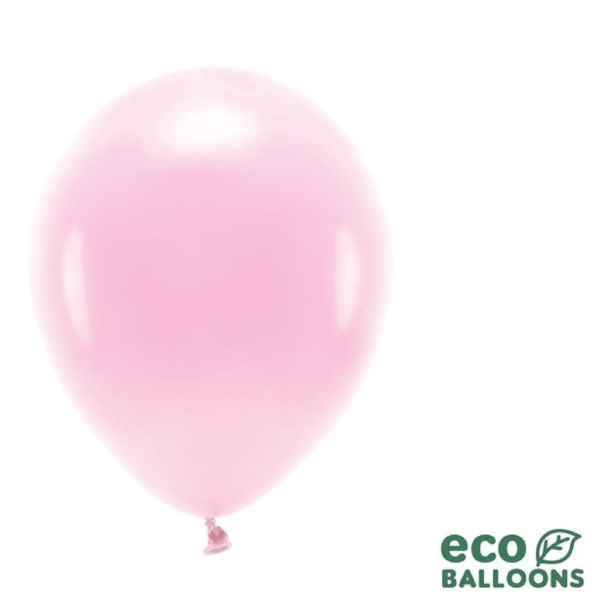 Latexballonger Light Pink 26cm 10st Eko