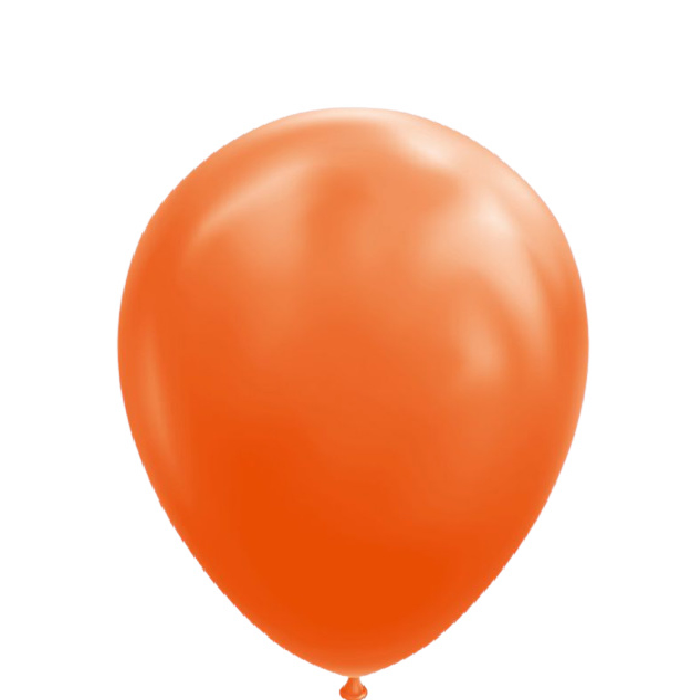 Latexballonger Orange 10pcs