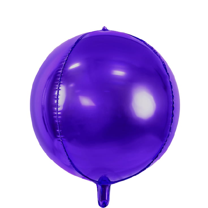 Folieballong Boll Lila