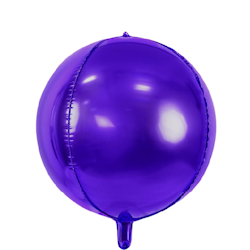 Folieballong Boll Lila