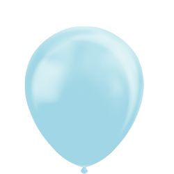 Latexballonger Macaron Ljusblå 10pcs