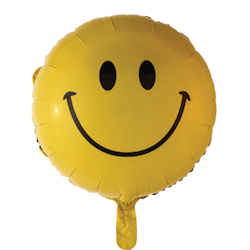 Folieballong Emoji Smile 46cm