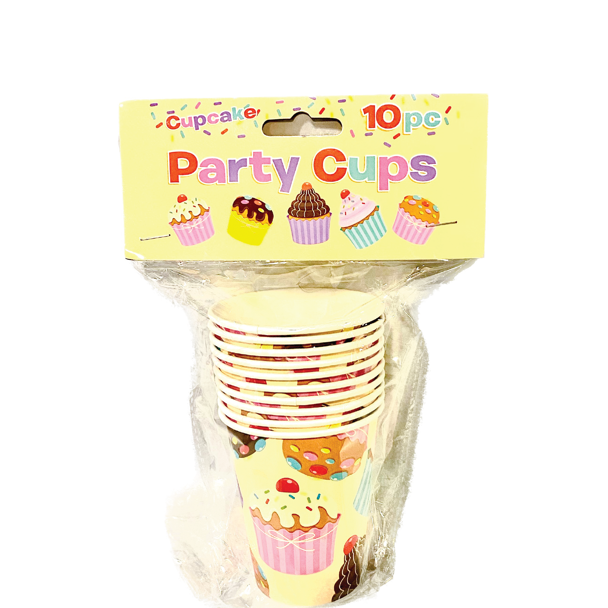Pappersmuggar Cupcake 10st