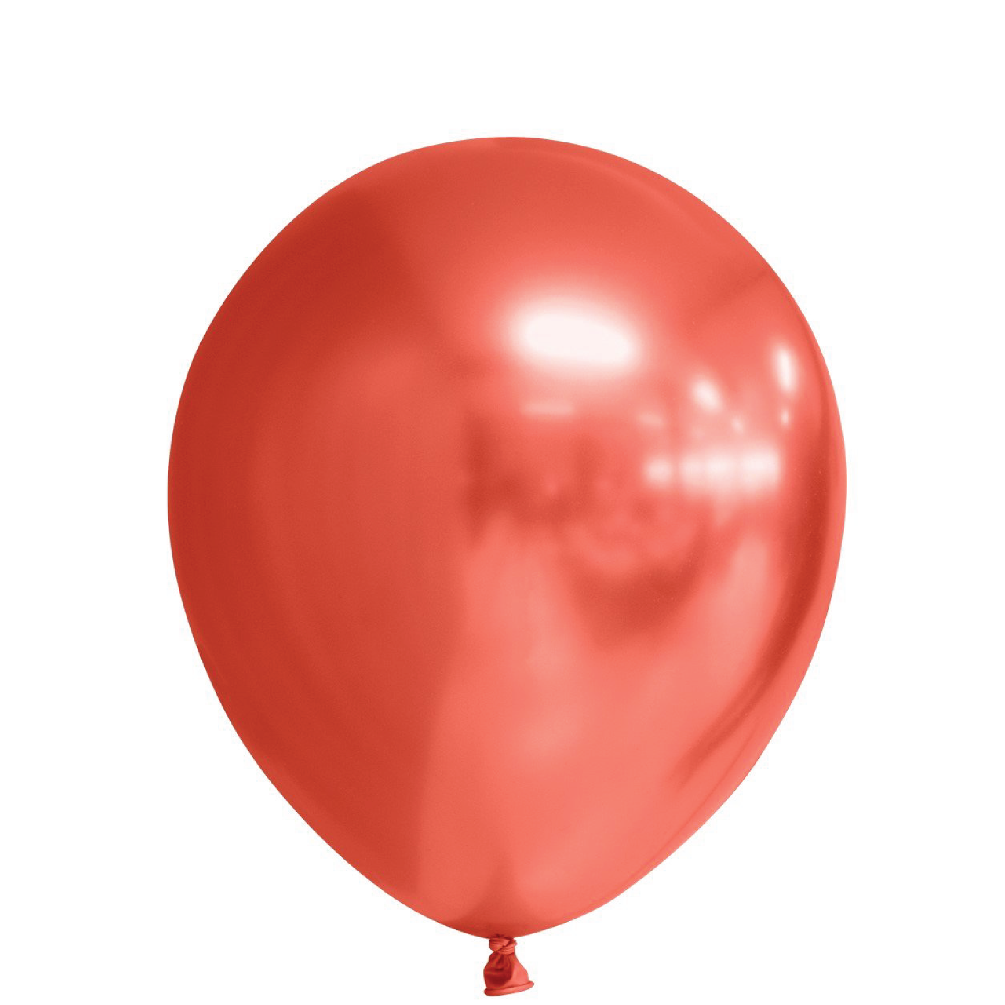 Latexballonger Mirror Red 10-pack