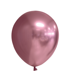 Latexballonger Mirror Pink 10-pack