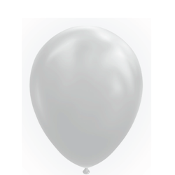 Latexballonger Cool Grey 10pcs