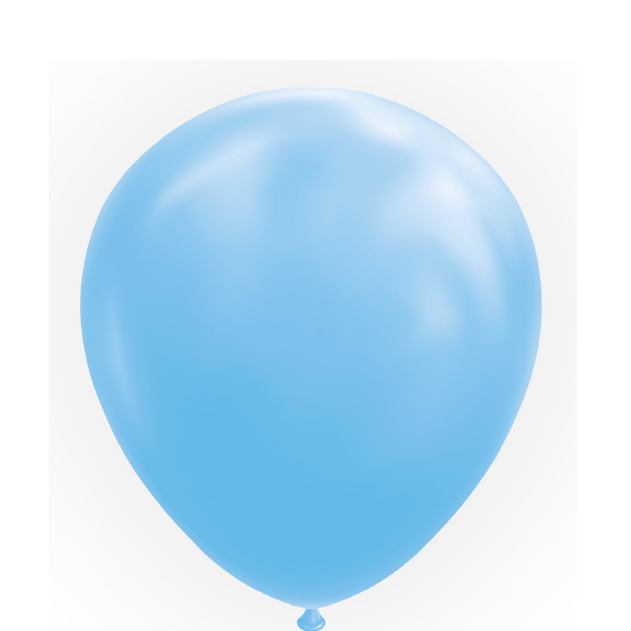 Latexballonger light blue 10pcs