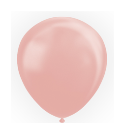 Latexballonger Metallic Pearl Rose Guld 10pcs