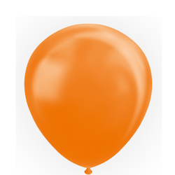 Latexballonger Pearl Orange 10pcs