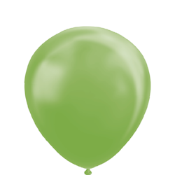 Latexballonger Metallic Green 10pcs