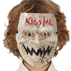 The Purge Kiss Me Mask barn