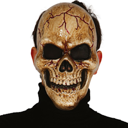 Dödskalle Halloween Mask pvc