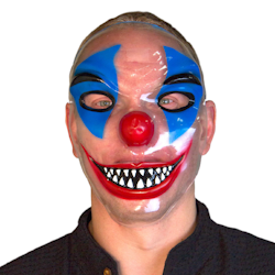 Clownmask transparent