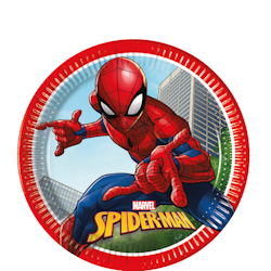 Spiderman Crime Fighter Tallrikar 23cm