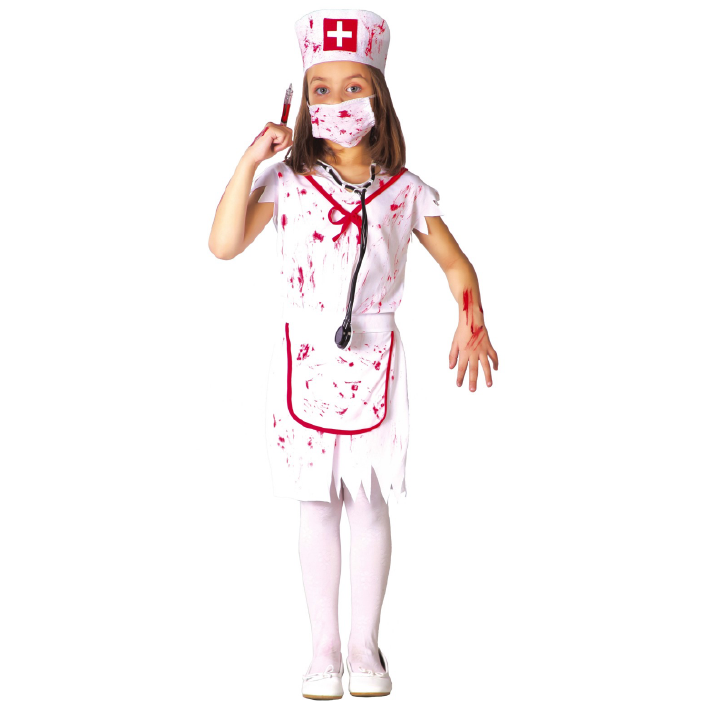 Sjuksköterska Maskeraddräkt barn