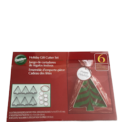 Wilton Holiday Gift Cutter Set, julgranar