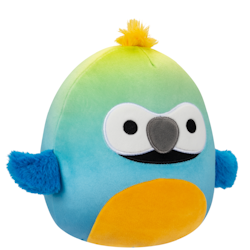 Squishmallows Baptise the Blue/Yellow Macaw 19 cm