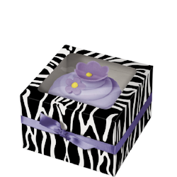 Wilton Zebra, 3 st cupcake-askar