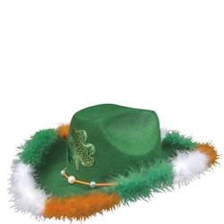 St Patricks Day cowboyhatt