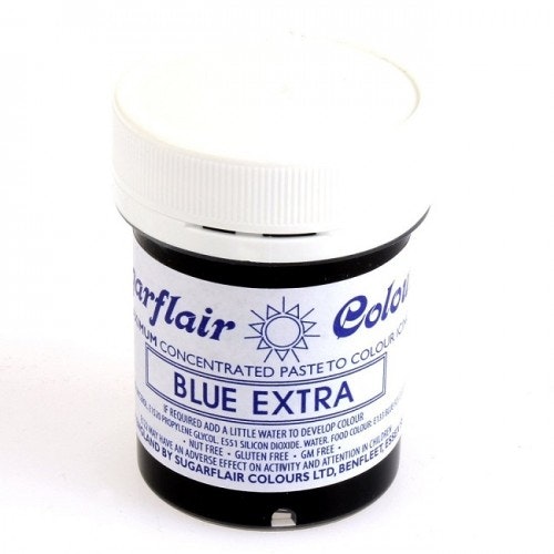 Sugarflair Colours Blå, 42g pastafärg (Blue Extra)