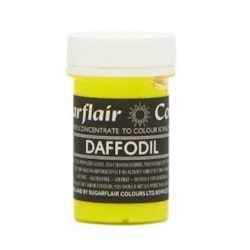 Sugarflair Colours Gul, pastafärg (Daffodil - SC)