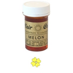 Sugarflair Colours Gul, pastafärg (Melon - SC)