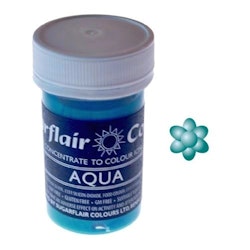 Sugarflair Colours Blå, pastafärg (Aqua - SC)