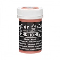 Sugarflair Colours Rosa, pastafärg (Pink Honey - SC)