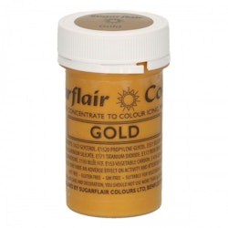 Sugarflair Colours Gul, pastafärg (Gold - SC)