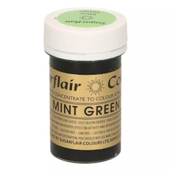 Sugarflair Colours Grön, pastafärg (Mint Green - SC)