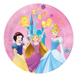 Papperstallrikar Disneyprinsessor 23cm