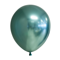 Latexballonger Mirror Green 10pcs
