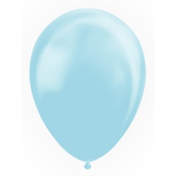 Latexballonger Macron Light Blue 10pcs