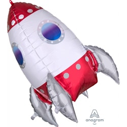 Space Rocket Folieballong
