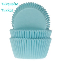 House of Marie Turquoise, 50 st muffinsformar