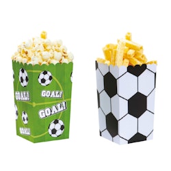 Decora Popcornkopp fotboll 6 st