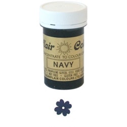 Sugarflair Colours Blå, pastafärg (Navy - SC)