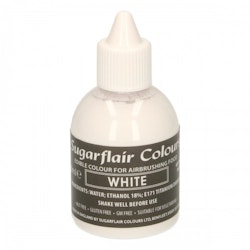 Sugarflair Colours Vit, airbrushfärg (White - SC)