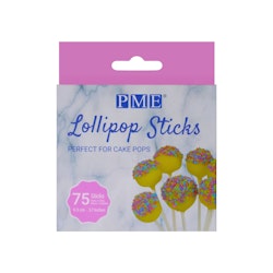 PME Lollipop Sticks 9,5cm, Cake Pop Pinnar 75 st