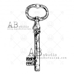 Stämpel "vintage key" ID-710