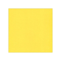 10 pack Cardstock Linen - Bright Yellow